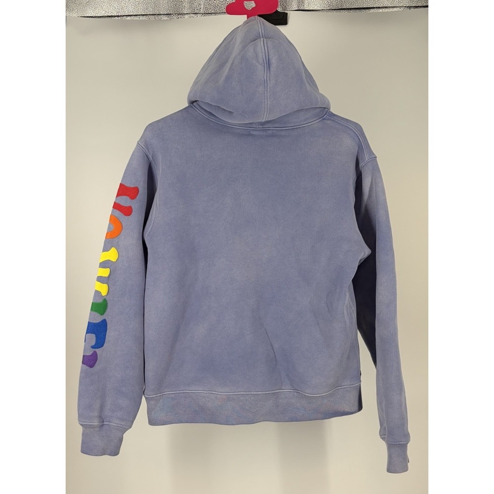 Madhappy Hoodie Womens XS Purple Lavender So Sorry No Wifi Graphic Streetwear - Picture 8 of 10